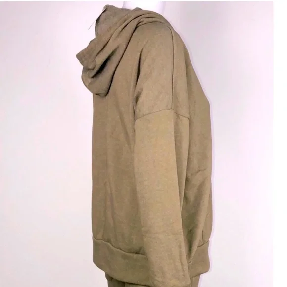 FP Movement Sweat It Out Army Green Hoodie - Picture 8 of 10